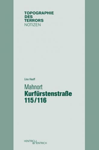 Mahnort Kurfürstenstraße 115/116 