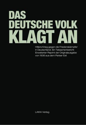 Das Deutsche Volk klagt an 