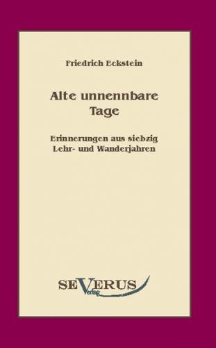Alte, unnennbare Tage (Ebook) 