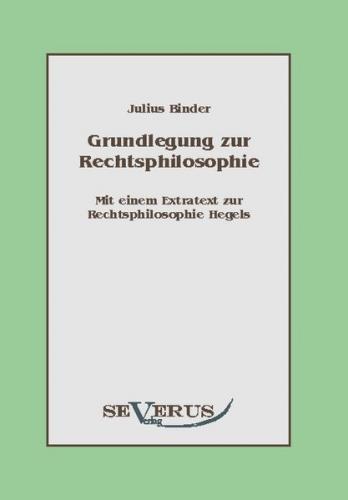 Grundlegung zur Rechtsphilosophie (Ebook) 