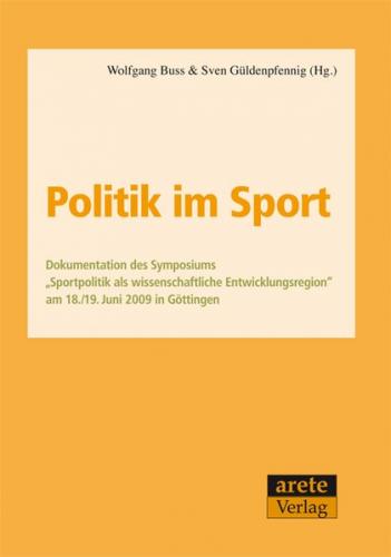 Politik im Sport (Ebook - Mobi) 