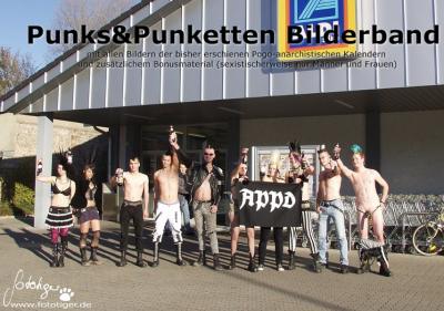 Punks&Punketten Bilderband mit allen Bildern der bisher erschienen Pogo-anarchistischen Kalendern und zusätzlichem Bonusmaterial (sexistischerweise nur Frauen und Männer) (Ebook - pdf) 