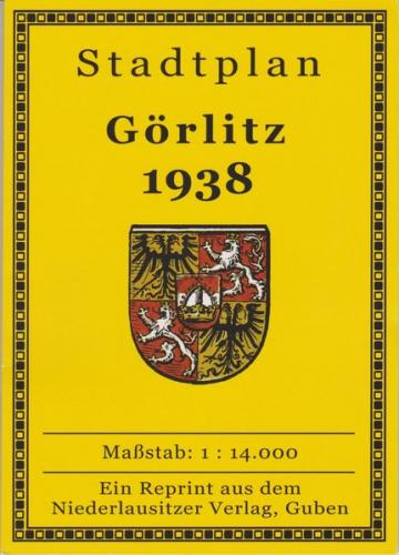 Stadtplan Görlitz 1938 