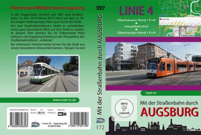 Mit der Straßenbahn durch Augsburg - Linie 4 