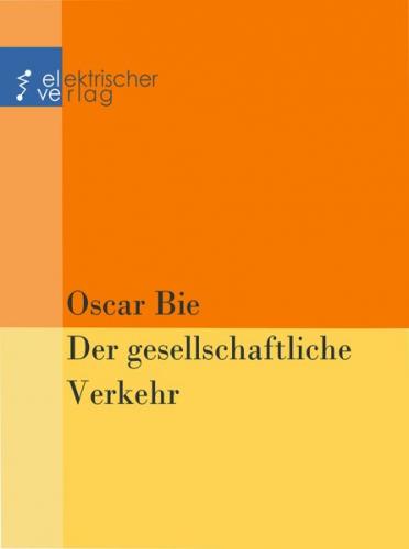 Der gesellschaftliche Verkehr (Ebook - EPUB) 