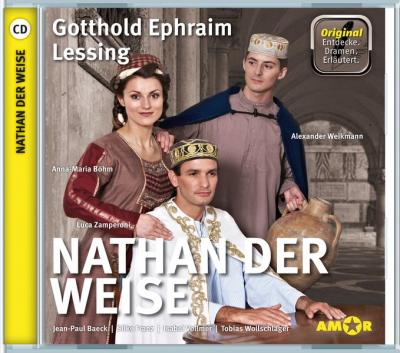 Nathan der Weise, wichtige Szenen im Original mit Erläuterung (Audio-CD) 