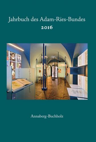 Jahrbuch des Adam-Ries-Bundes 2016 