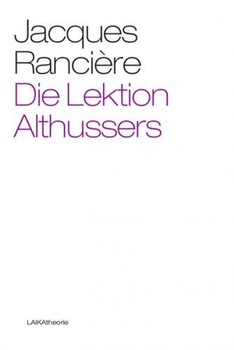 Die Lektion Althussers 