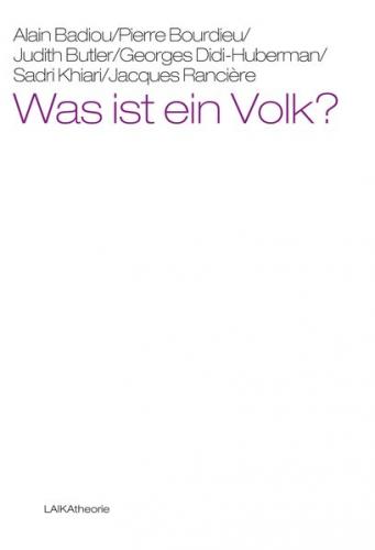 Was ist ein Volk? 