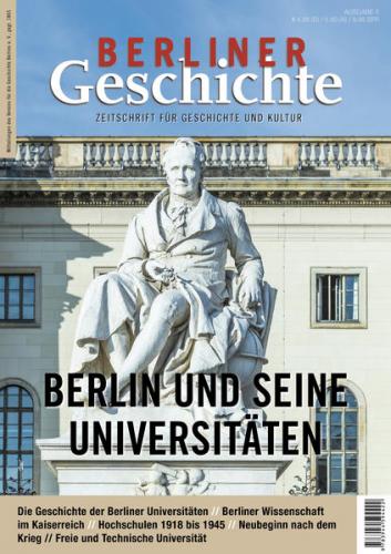 Berliner Geschichte - Zeitschrift für Geschichte und Kultur 