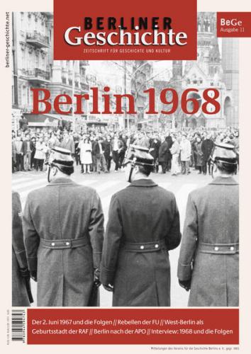Berliner Geschichte - Zeitschrift für Geschichte und Kultur 