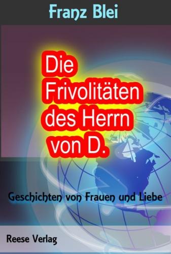 Die Frivolitäten des Herrn von D. (Ebook - EPUB) 