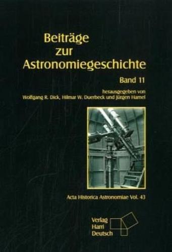 Beiträge zur Astronomiegeschichte 