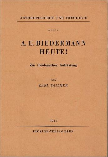 A. E. Biedermann heute! 