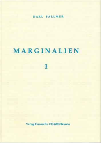 Marginalien 1 