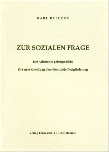 Zur sozialen Frage 