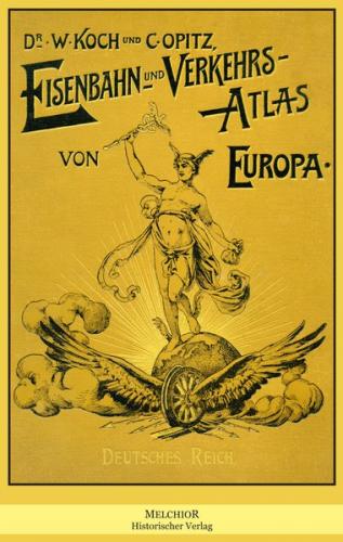 Eisenbahn und Verkehrs-Atlas von Europa 
