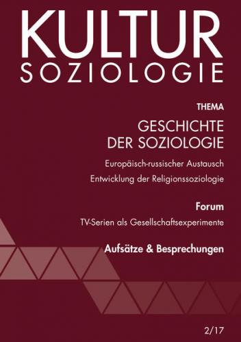 Geschichte der Soziologie 