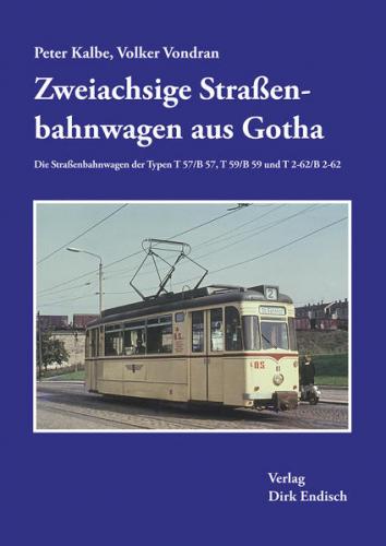 Zweiachsige Straßenbahnwagen aus Gotha 