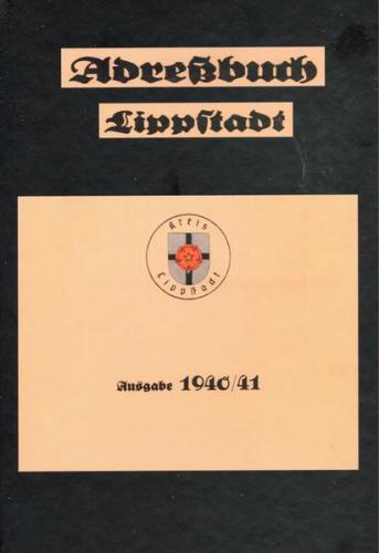 Adressbuch der Stadt Lippstadt 1940/41 
