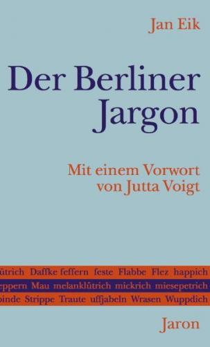 Der Berliner Jargon (Ebook - EPUB) 