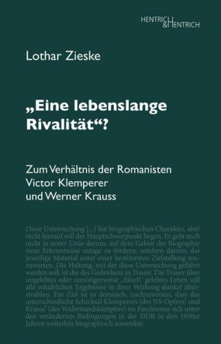 „Eine lebenslange Rivalität“? 
