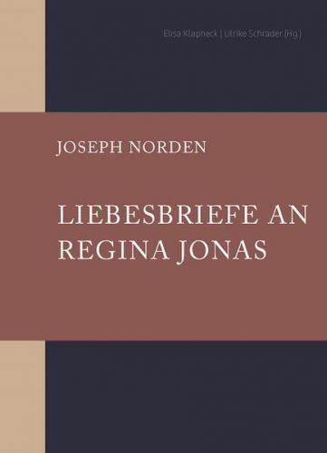 Liebesbriefe an Regina Jonas 