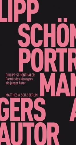 Portrait des Managers als junger Autor 