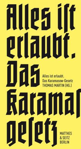 Alles ist erlaubt. 
