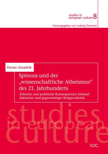 Spinoza und der „wissenschaftliche Atheismus“ des 21. Jahrhunderts (Ebook - pdf) 
