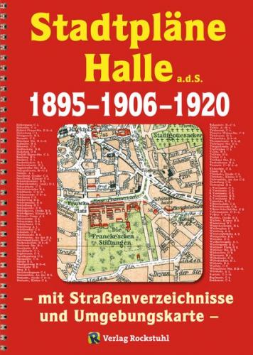 Stadtpläne Halle a.d.S. 1895–1906–1920 [STADTPLAN] 
