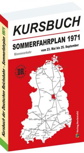 Kursbuch der Deutschen Reichsbahn - Sommerfahrplan 1971 