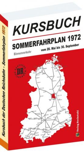 Kursbuch der Deutschen Reichsbahn - Sommerfahrplan 1972 