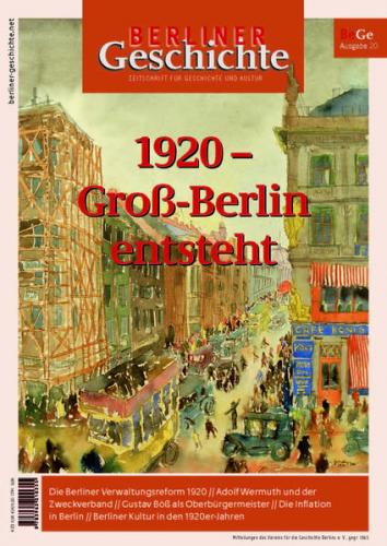 Berliner Geschichte - Zeitschrift für Geschichte und Kultur 