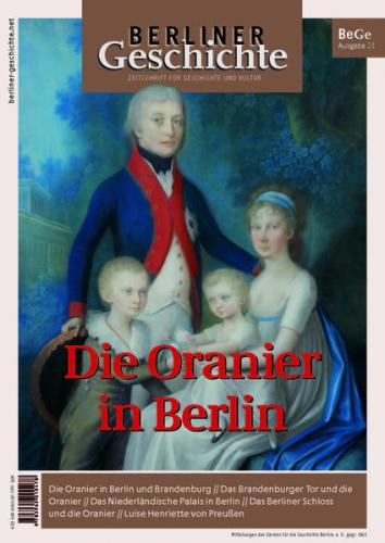 Berliner Geschichte - Zeitschrift für Geschichte und Kultur 
