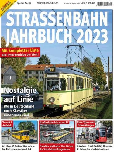 Straßenbahn Jahrbuch 2023 