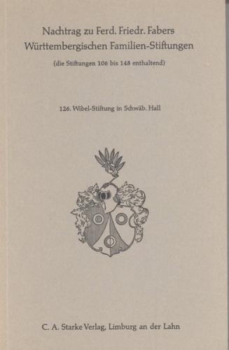 Wibel-Stiftung in Schwäbisch Hall 