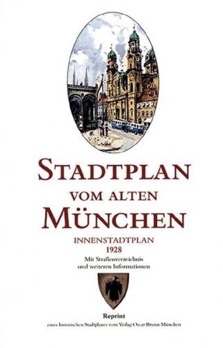 Stadtplan vom alten München 1928 