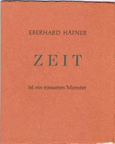 Zeit ist ein einsames Monster 