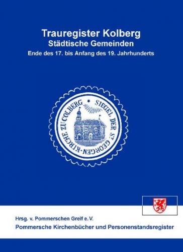 Trauregister Kolberg I 