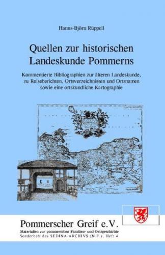 Quellen zur historischen Landeskunde Pommerns 