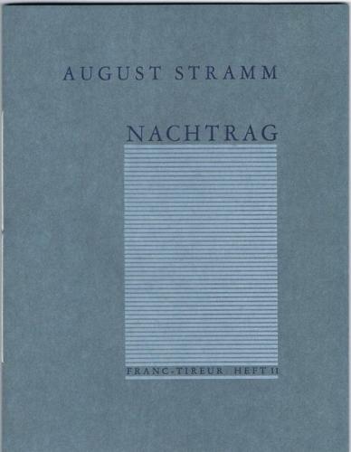 Nachtrag 