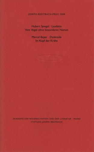 Joseph-Breitbach-Preis 2008 