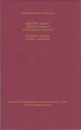 Joseph-Breitbach-Preis 2012 