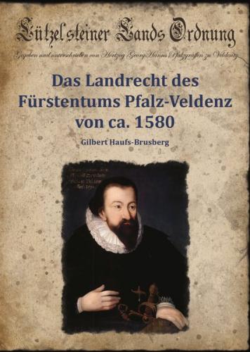 Die Lützelsteiner Lands Ordnung. 