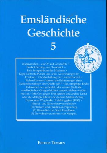 Emsländische Geschichte 5 