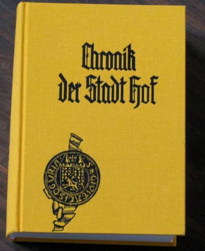 Chronik der Stadt Hof 