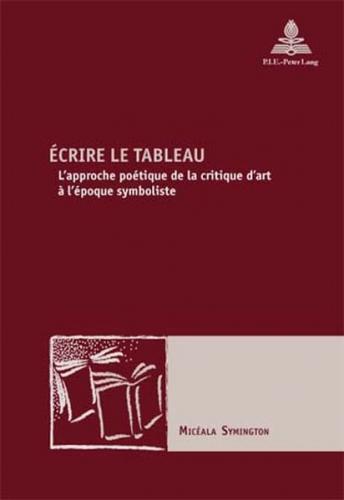 Écrire le tableau 