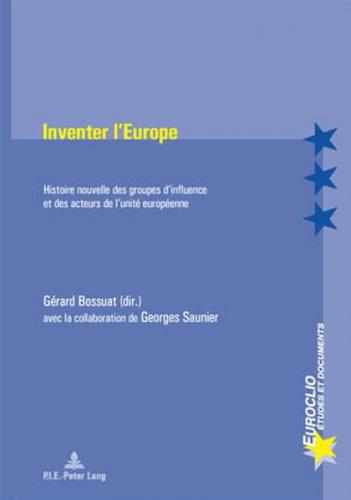 Inventer l‘Europe 