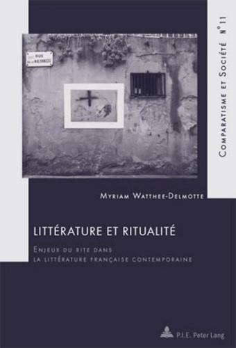 Littérature et ritualité 